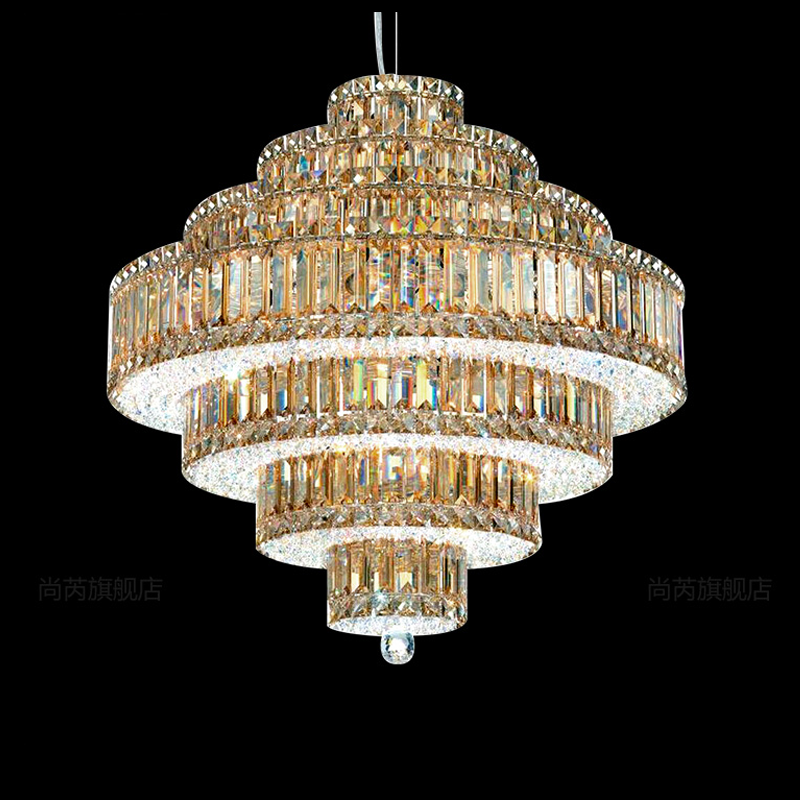 Seamus Modern Luxury Multi-layer Crystal Chandelier