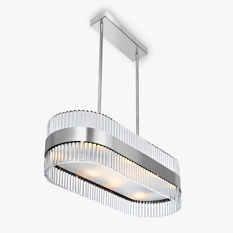 Geneva Modern Oval Chandelier