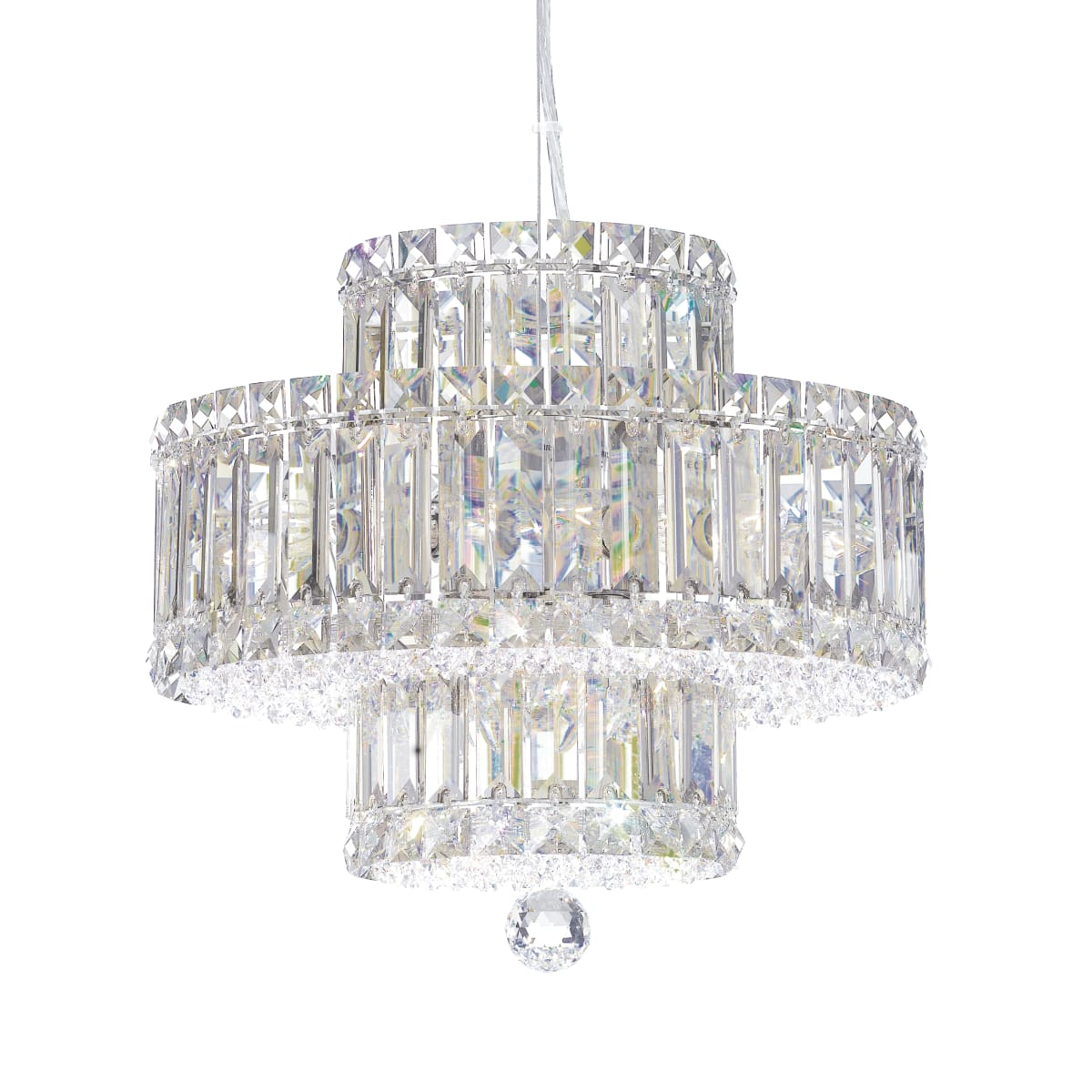 Seamus Modern Luxury Layered Crystal Chandelier