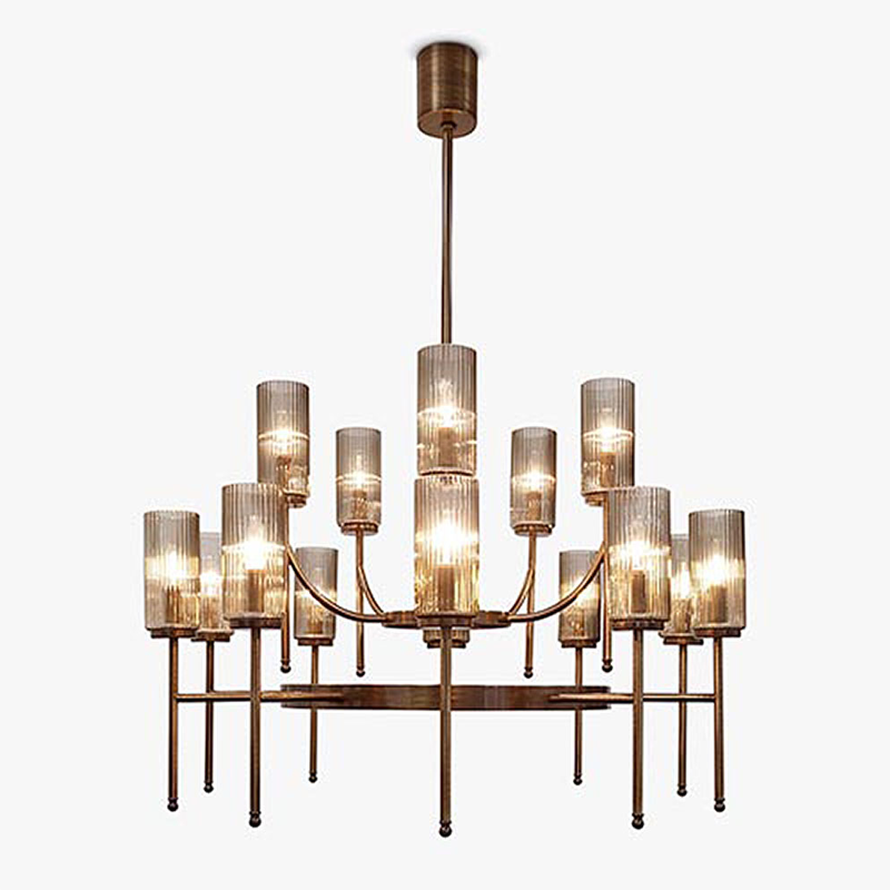 Alison Modern Orbit Candlestick Chandelier