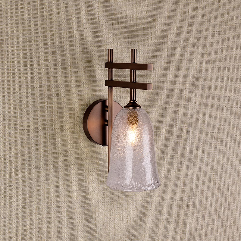 Valorie Modern Glass Shade Wall Sconce