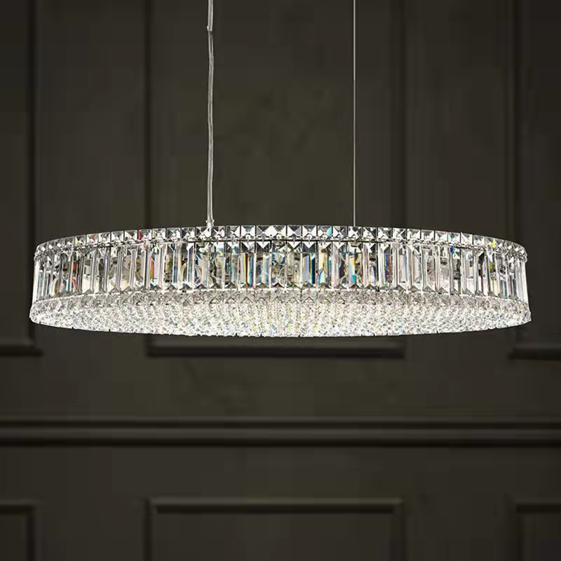 Seamus Luxury Oval Crystal Chandelier