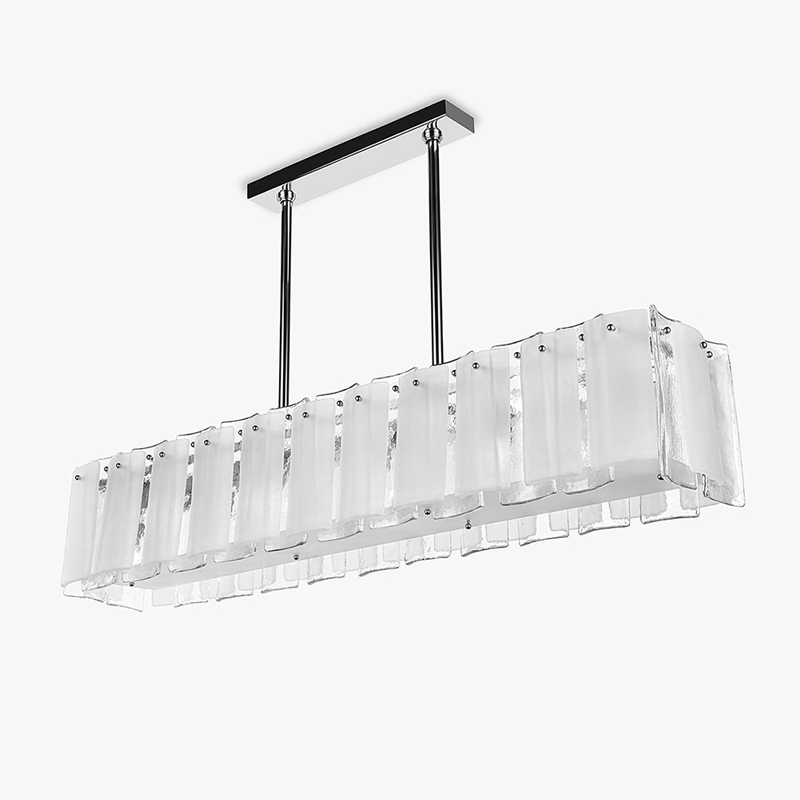 Tanya Modern Rectangular Island Chandelier For Dining Room