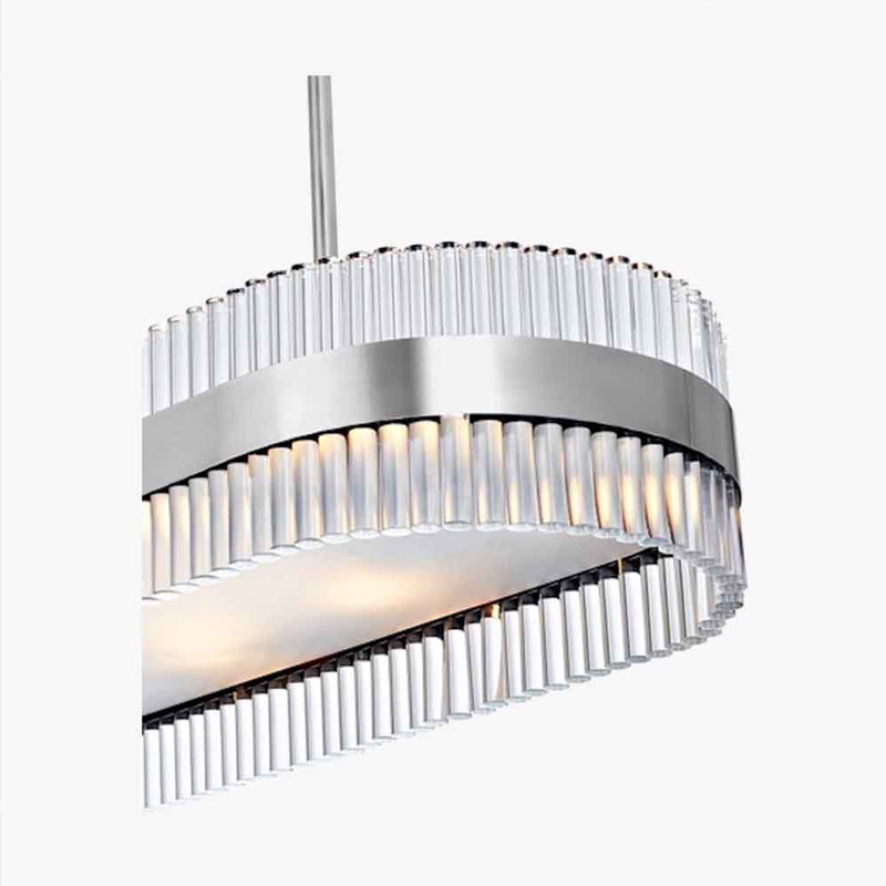 Geneva Modern Oval Chandelier