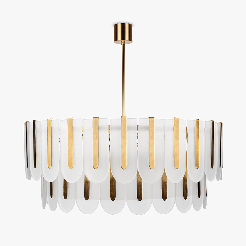 Keith Modern Round Tiered Chandelier