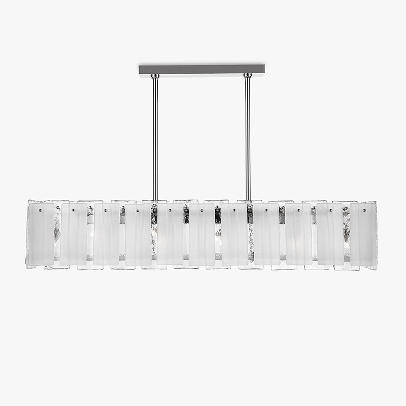 Tanya Modern Rectangular Island Chandelier For Dining Room