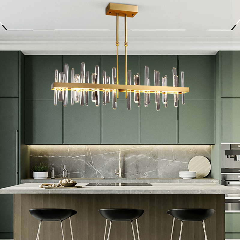 Valencia Rectangular Island Dining Room Chandelier