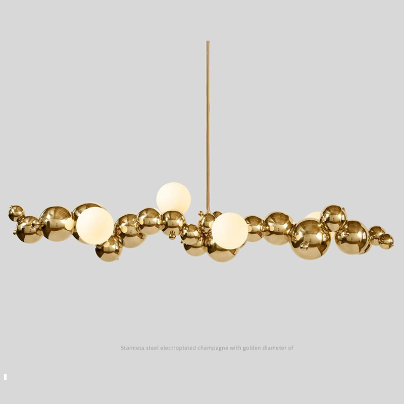 Andrea Modern Artistic Linear Grape Chandelier