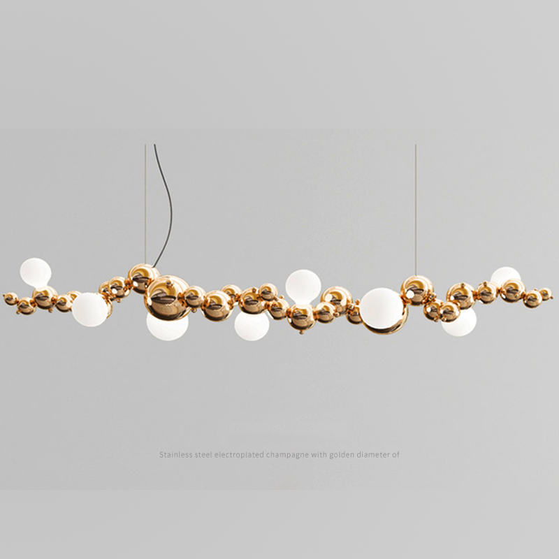 Andrea Modern Artistic Linear Grape Chandelier