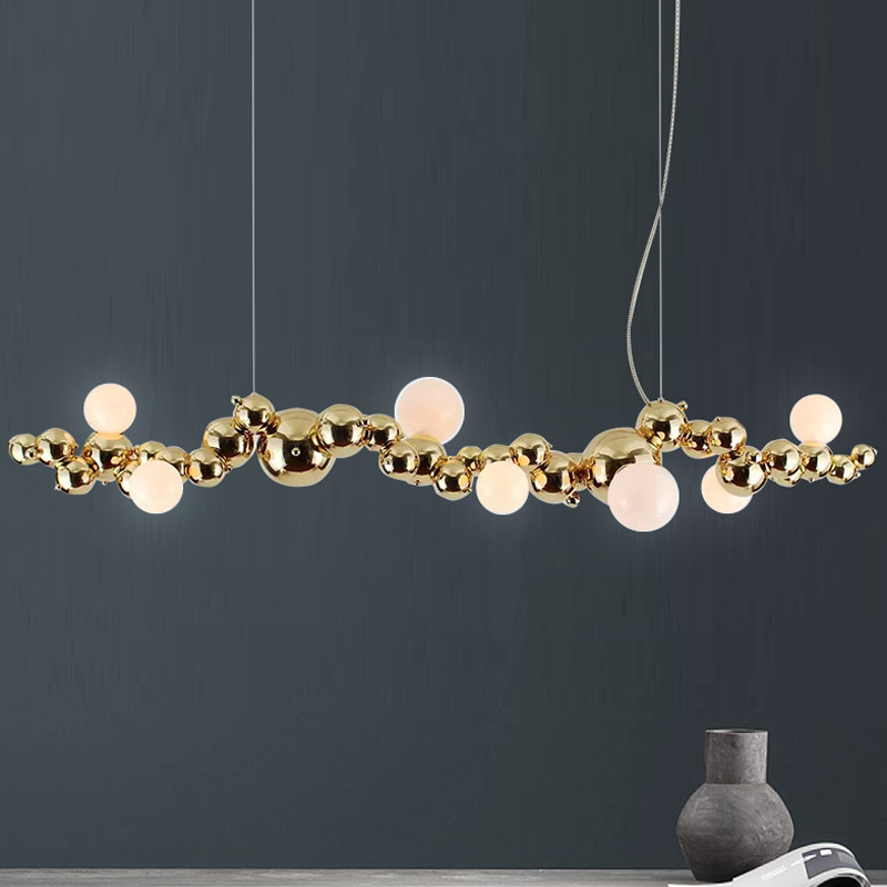 Andrea Modern Artistic Linear Grape Chandelier