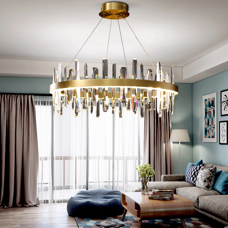 Valencia Round Crystal Chandelier