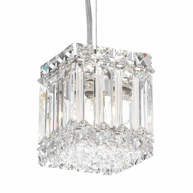 Nathan Modern Square Crystal Pendant Light