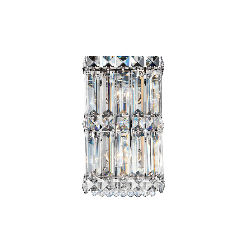 Nathan Clear Crystal Wall Sconce