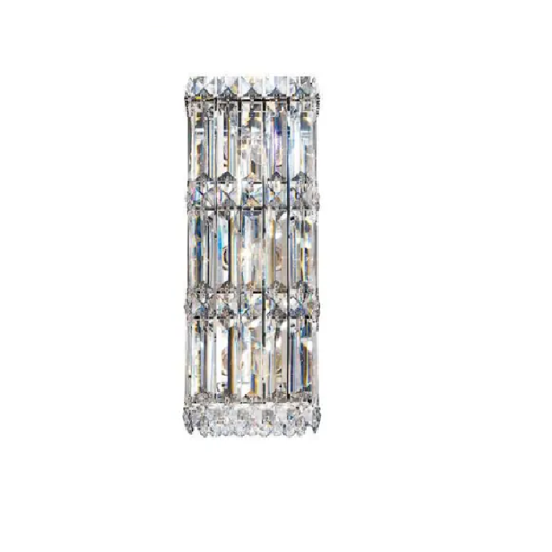 Nathan Clear Crystal Long Wall Sconce